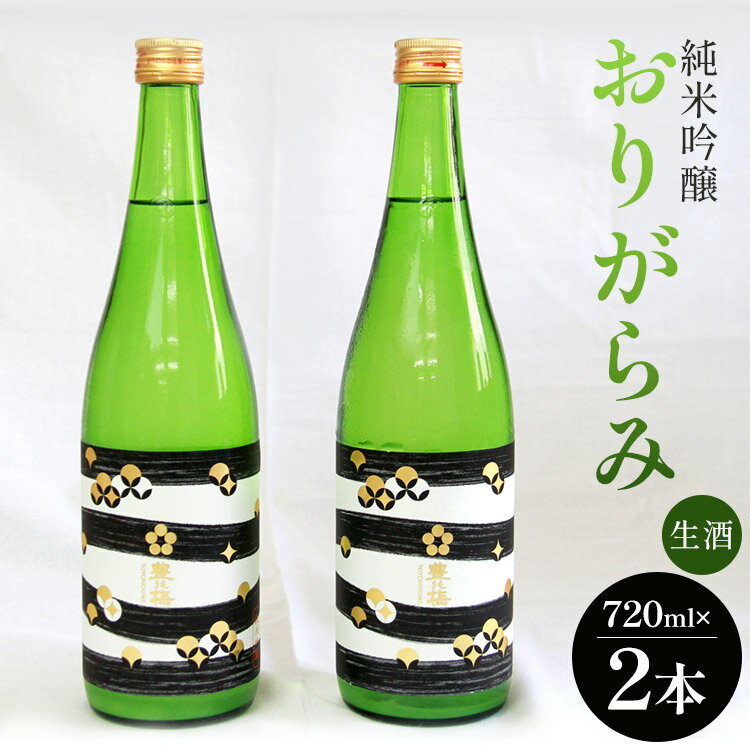 高木酒造 純米吟醸おりがらみ生酒 720ml×2本 - お酒 おさけ 日本酒 フルーティー 米 アルコール 飲み物 飲料 晩酌 お酒好き 国産 ギフト 贈り物 贈答品 贈答用 手土産 プレゼント 御祝い お祝い 記念日 お礼 御礼 特産品 高知県 香南市[冷蔵] gs-0054