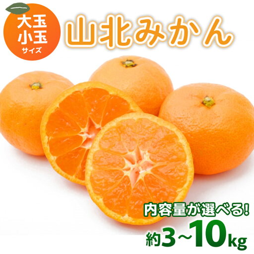 【ふるさと納税】【選べる内容量】山北みかん(小玉/大玉サイズ)約3kg/約5kg/約10kg - 果物 フルーツ 柑橘類 温州みかん ミカン 蜜柑 甘い おいしい 美味しい 山北みらい 高知県 香南市【常温】 Ryk-0034 【ふるさと納税】【選べる内容量】山北みかん(小玉/大玉サイズ)約3kg/約5kg/約10kg - 果物 フルーツ 柑橘類 温州みかん ミカン 蜜柑 甘い おいしい 美味しい 山北みらい 高知県 香南市【常温】 Ryk-0034
