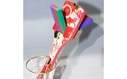 【高知のよさこい文化】 色彩鳴子 ウッドラフ 1組 【民芸品・工芸品/鳴子】