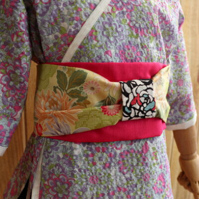 【ふるさと納税】帯（pati pai）子ども甚平用 飾り帯 ピンク おび 和装 和服 小物 香美市 高知県 送料無料