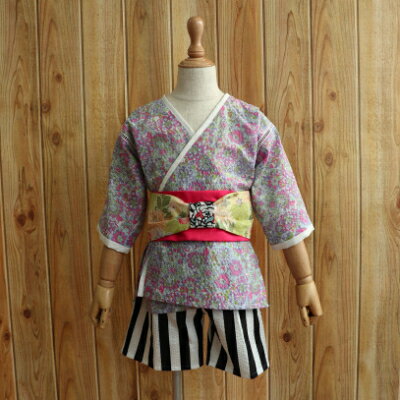 【ふるさと納税】帯（pati pai）子ども甚平用 飾り帯 ピンク おび 和装 和服 小物 香美市 高知県 送料無料