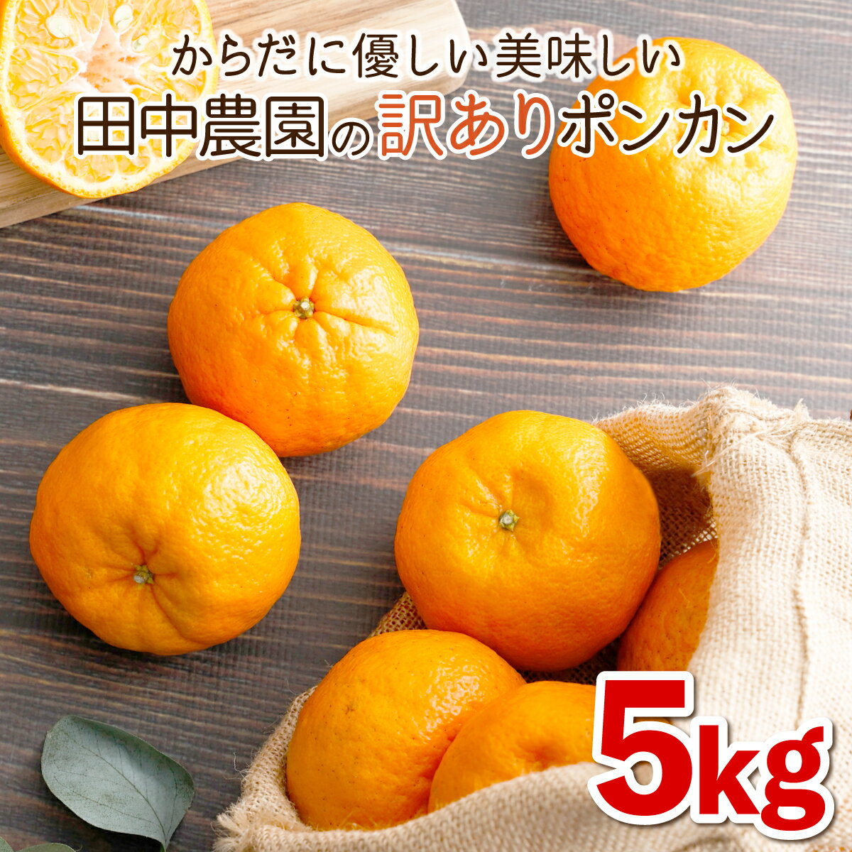 【ふるさと納税】＜先行予約＞訳ありポンカン 5kg（L~3L