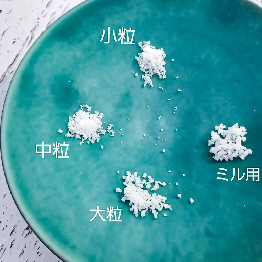 【ふるさと納税】 塩職人 田野屋青蜂 完全天日塩小粒1～3袋セット 田野屋 青蜂 塩 しお 完全天日塩 天日塩 海水 小粒 こだわり ミネラル 栄養 太陽光 結晶 にく 肉 牛肉 うし 牛 さかな 魚 野菜 米 料理 万能 調味料 美味しい f393037-tano-10000507 高知県田野町 サンプル画像3