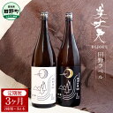  ＜3ヶ月定期便＞ ★四国一小さなまちの地酒★ 美丈夫『田野ラベル』一升瓶2本セット 1800ml 一升 一升瓶 酒 お酒 地酒 純米吟醸 純米酒 日本酒 セット 15度 美丈夫 びじょうふ ラベル 限定 高知県 田野町 送料無料 ふるさとのうぜい 故郷納税 返礼品