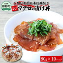 【ふるさと納税】これが魚屋の漬け丼だ！～マグロ～ 《訳あり》