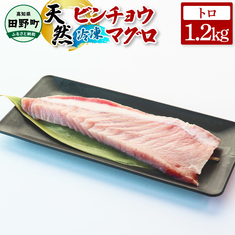 マグロ 刺身 トロ 約 1.2kg 天然 ビンチョウ マグロ まぐろ 鮪 トロビンチョウ 刺身 刺し身 さしみ 魚 魚介 海鮮 海鮮丼 寿司 海の幸 おかず おつまみ 惣菜 おいしい 美味しい 冷凍 配送 高知県 田野町 ふるさとのうぜい 故郷納税 ～四国一小さなまち～