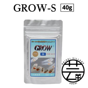 【ふるさと納税】 GROW S 40g ふ化稚魚用 故郷納税 4000円 ＜最高級 フィッシュフード EPA・DHA配合 パウダータイプ 魚 餌＞【餌 えさ エサ】【観賞魚 餌やり】【水槽/熱帯魚/観賞魚/飼育】【生体】【アクアリウム/あくありうむ】