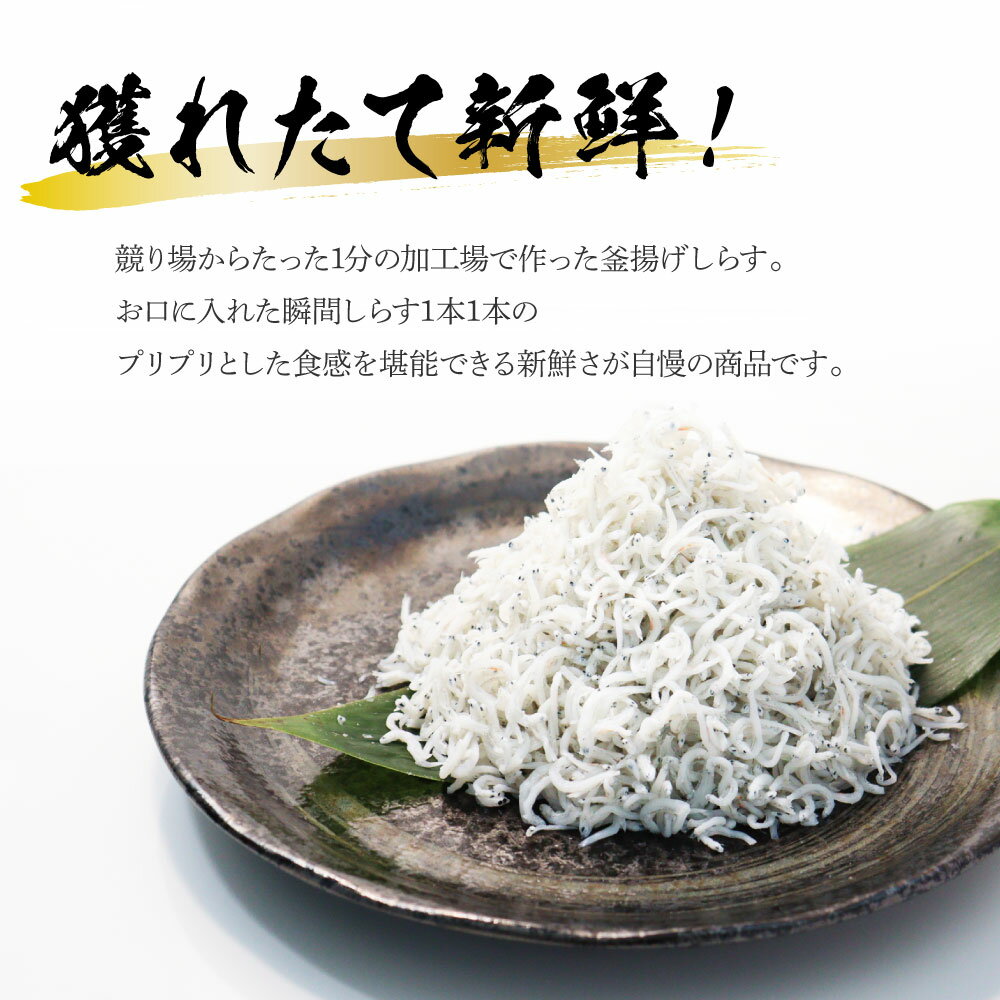 【ふるさと納税】高知県産釜揚げしらす 50g×24パック 簡易梱包 シラス 小分け 国産 釜揚げ しらす丼 海鮮丼 ゆず付 お茶漬け ごはん 軍艦巻き 手巻き寿司 24人前 大量 大容量 冷凍配送 おかず お取り寄せ 高知県 ふるさとのうぜい 故郷納税 返礼品 18000円 のし対応 ギフト