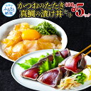 【ふるさと納税】 海鮮「真鯛の漬け丼の素」1食80g×5P...