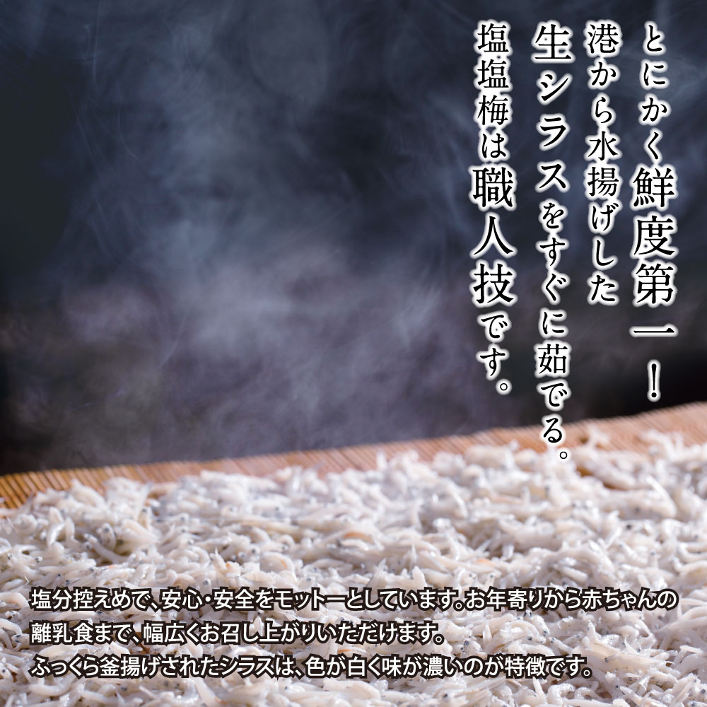 【ふるさと納税】しらす 3kg 釜揚げしらす 1kg×3個 高知県産 釜揚げシラス 個包装 ご飯のお供 ごはんのお供 離乳食 大容量 シラス しらす 国産 釜揚げ 新鮮 しらす丼 冷凍配送 おにぎり おつまみ 減塩 塩分 控えめ しらすピザ 上物 小分け 便利 返礼品 30000円 じゃこ