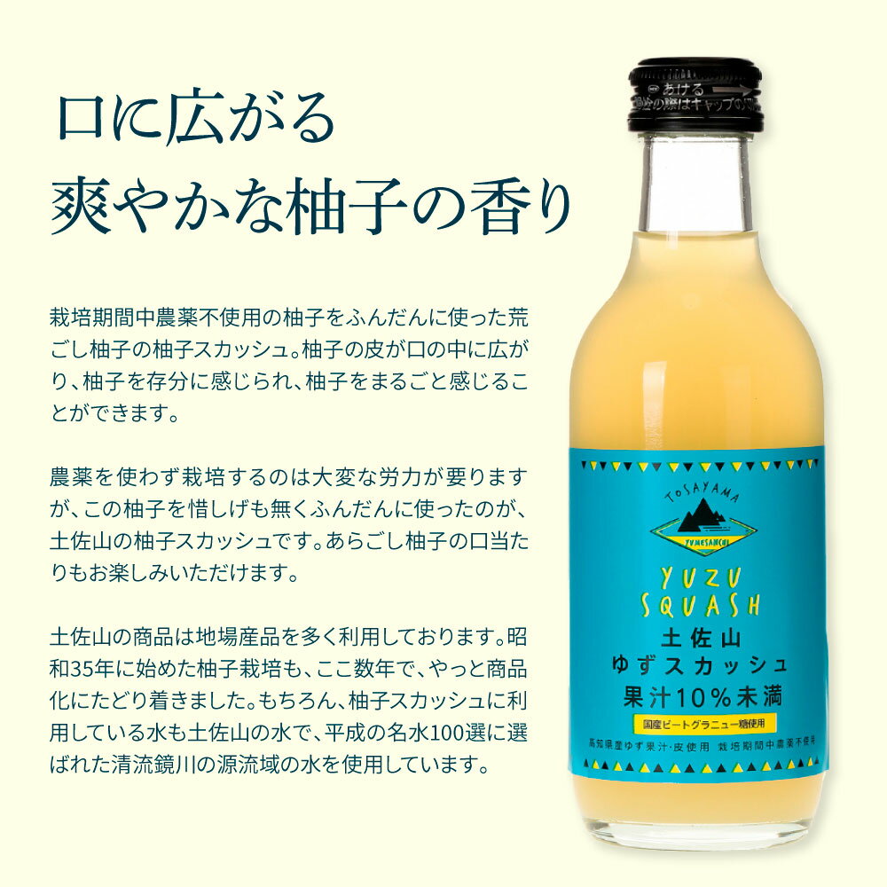 【ふるさと納税】土佐山ゆずスカッシュ12本セット スカッシュ ゆず 柚子 ジュース 飲み物 セット お歳暮 御歳暮 ギフト ドリンク 炭酸飲料 柑橘 割り材 お取り寄せ 美味しい おいしい 贈り物 贈答 故郷納税 19000円 ふるさとのうぜい 高知県 芸西村 返礼品