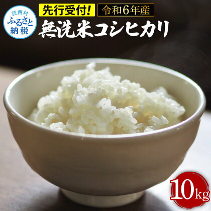 先行予約 令和6年産 無洗米コシヒカリ10キロ 5kg×2 10kg 米 白米 精米 新米 むせんまい こしひかり コシヒカリ ブランド米 おこめ こめ 飯 ご飯 ごはん おにぎり おいしい 常温 人気 ギフト 高知県 高知 故郷納税 ふるさとのうぜい 芸西村 13000円