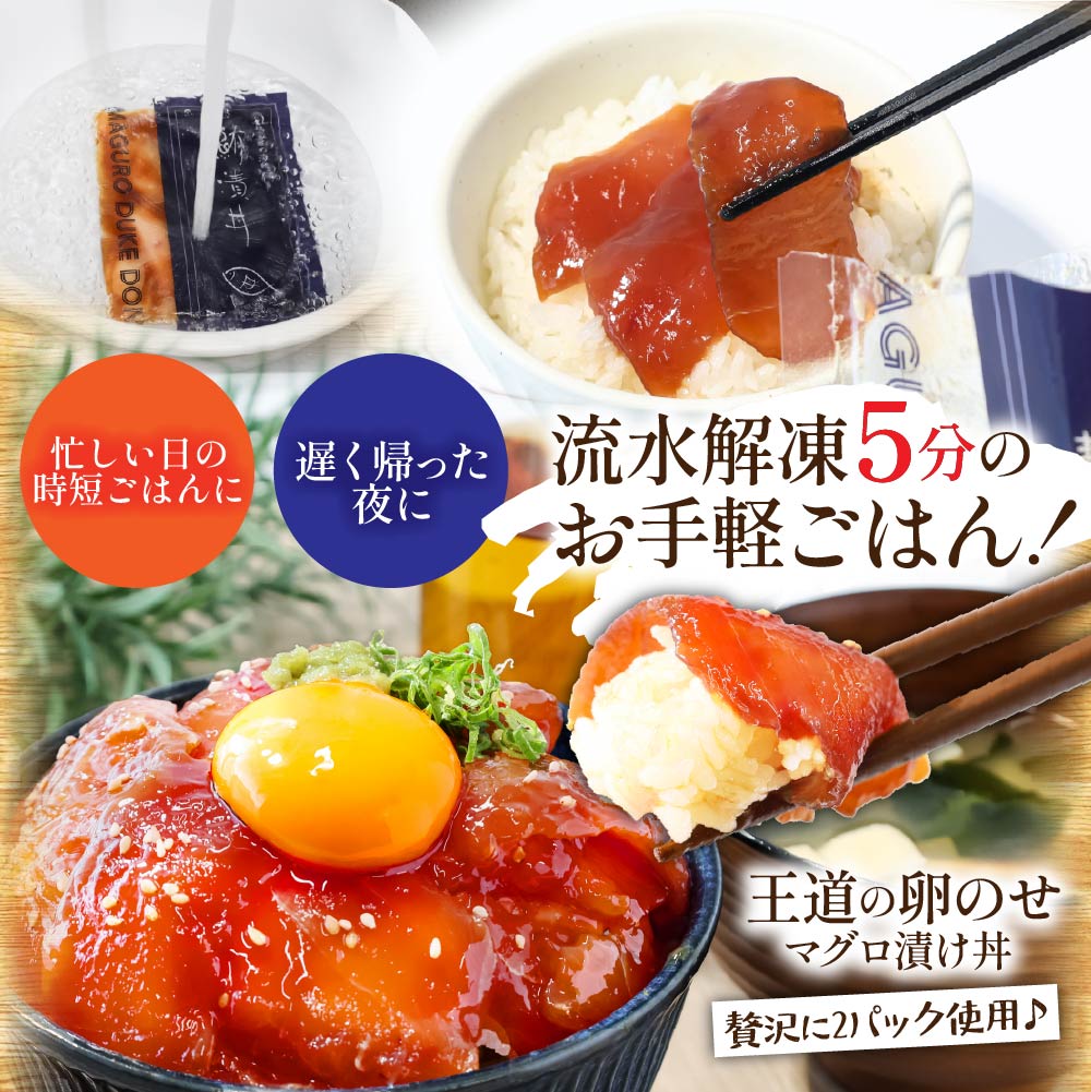 【ふるさと納税】海鮮漬け丼 6種セット 真鯛・ブリ・カンパチ・マグロ・サーモン・イカ 1食80g×計6～30P 漬け 漬け丼 素 具 定期便 タイ 鰤 鮪 海鮮丼 刺身 海鮮 魚介 魚 お茶漬け 炊き込みご飯 惣菜 おかず 冷凍 配送 高知県 高知 ふるさとのうぜい 芸西村 f393070-geisei-10002065 高知県芸西村 サンプル画像3
