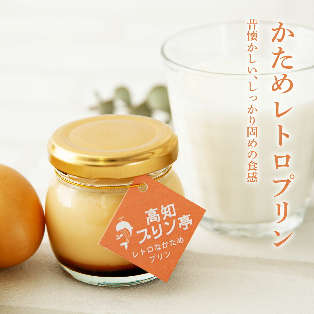 【ふるさと納税】 高知プリン亭 美味しい定番商品 詰め合わせセット かためプリン なめらかプリン 2種 6個入り レトロ プリン ぷりん 固め 瓶 おしゃれ かわいい 美味しい 送料無料 お取り寄せ 詰め合わせ デザート お中元 お祝い 贈答 贈り物 ギフト プレゼント のし 3