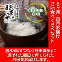 ★令和5年産★農林水産省の「つなぐ棚田遺産」に選ばれた棚田で育てられた棚田米 土佐天空の郷 2kg食べくらべセット定期便 毎月お届け 全6回　