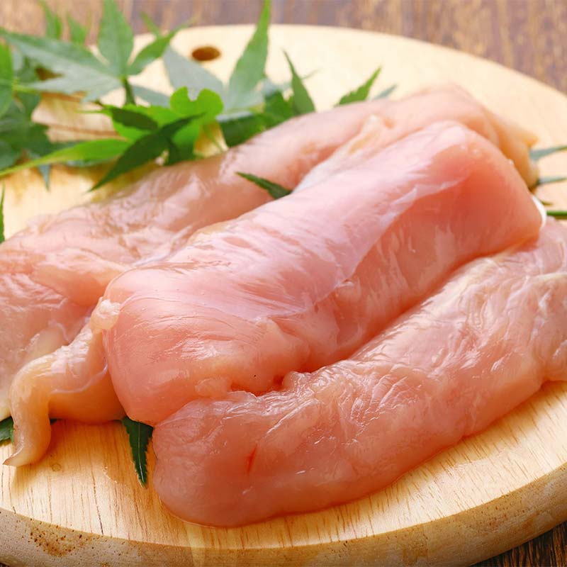 【ふるさと納税】土佐はちきん地鶏 ささみ 2kg（500g×4）地鶏 ササミ 鶏肉 とり肉 とりにく 肉 高知県 大川村 F6R-090