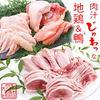 【ふるさと納税】【大川村と芸西村の共通返礼品】はちきん地鶏 まるごと一羽おためしセット 約1kg&土佐鴨 鴨鍋肉(2~3人前)セット 地鶏 もも肉 むね肉 ささみ 手羽先 手羽元 鶏肉 鴨 鴨肉 高知県 大川村 F6R-014