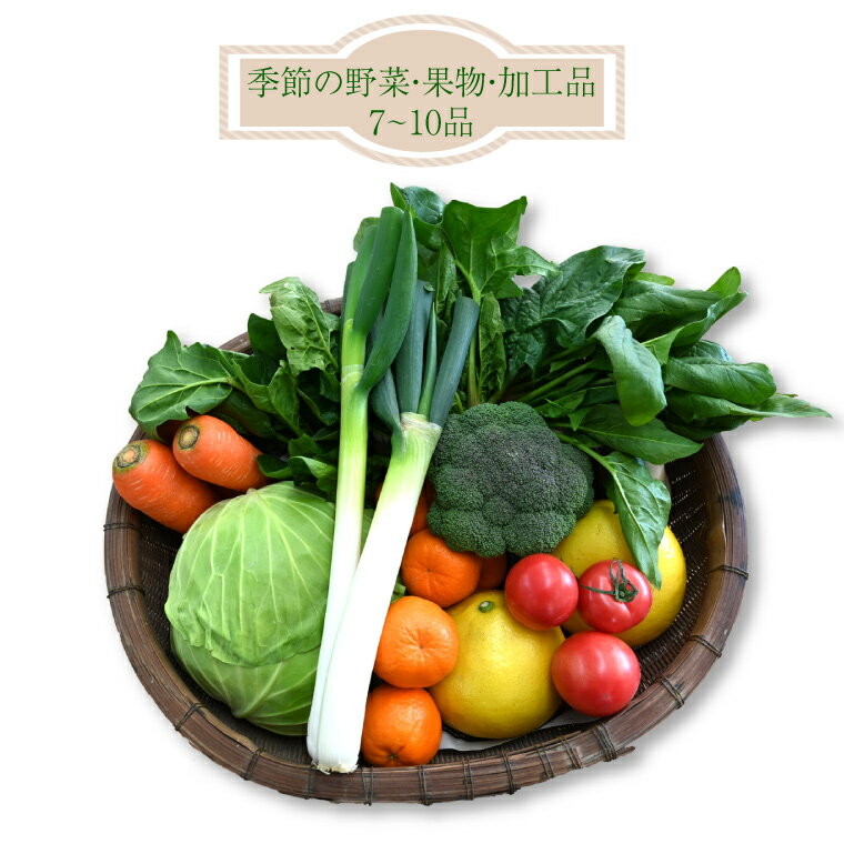 【ふるさと納税】＜はちきんの店 野菜 セット 7~10品＞ 