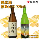 【ふるさと納税】<司牡丹酒造 純米酒飲み比べ(720ml×2...