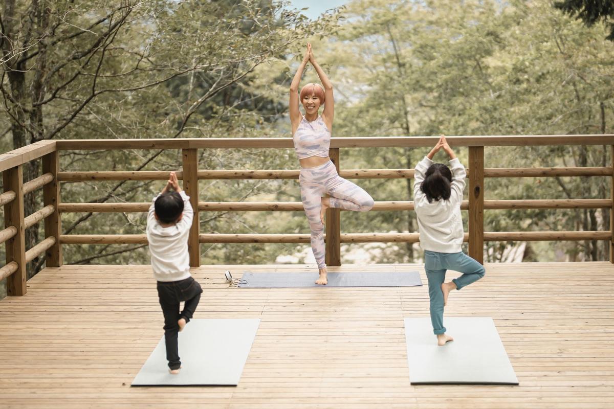 【ふるさと納税】美味しい空気を味わう！PARK YOGA@TAROUGAWA　チケット2枚