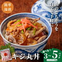 【ふるさと納税】四万十川の源流域で育った自慢のキジ ご飯にかけるだけ キジ丸丼(5個入り)(株式会社四万川雉生産部)【K009】ご飯のお供 おかず 丼の具 レトルト食品 簡単調理 高知県産