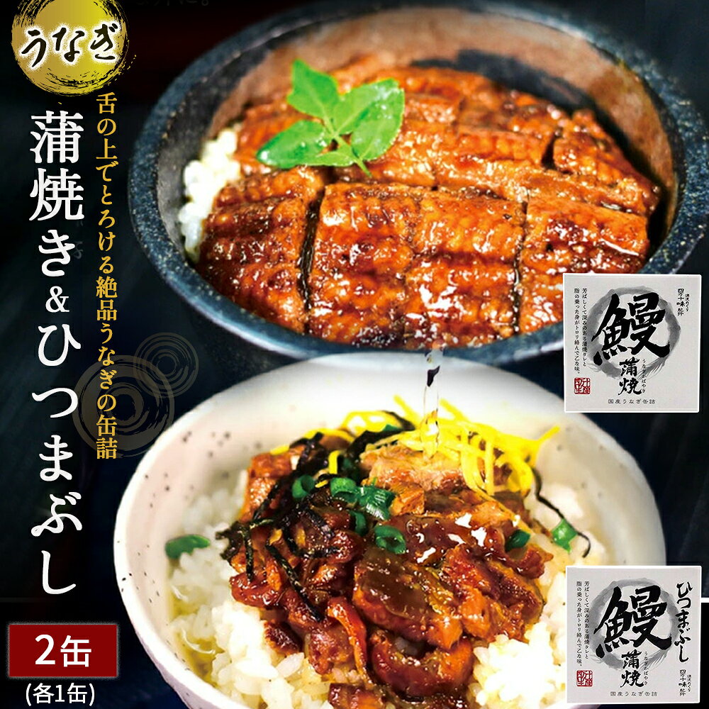 本気の缶詰！とろとろ?♪ 絶品うなぎ缶詰 国産 うなぎ 蒲焼 鰻 塩鰻 ウナギ 海産物 ギフト 贈答 贈り物 おつまみ 備蓄 防災 食料 長期保存 非常食 Ess-A22