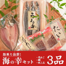 【ふるさと納税】土佐大月海産　海の幸セット　3品