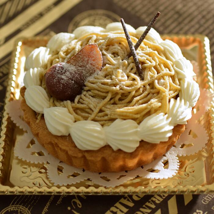 【ふるさと納税】和栗のモンブランタルトと濃厚チーズタルトのセット