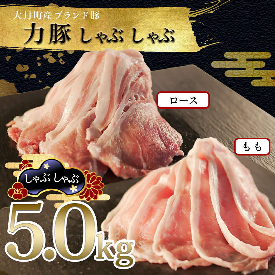 【ふるさと納税】【高知県 大月町産ブランド豚】力豚しゃぶしゃ
