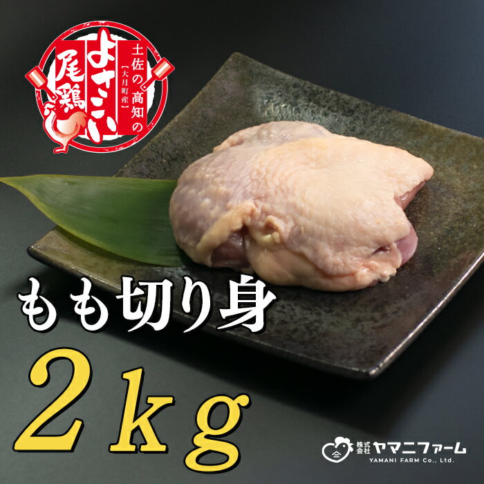 【ふるさと納税】【大月町のブランド鶏】よさこい尾鶏 もも肉（200g）×10パック