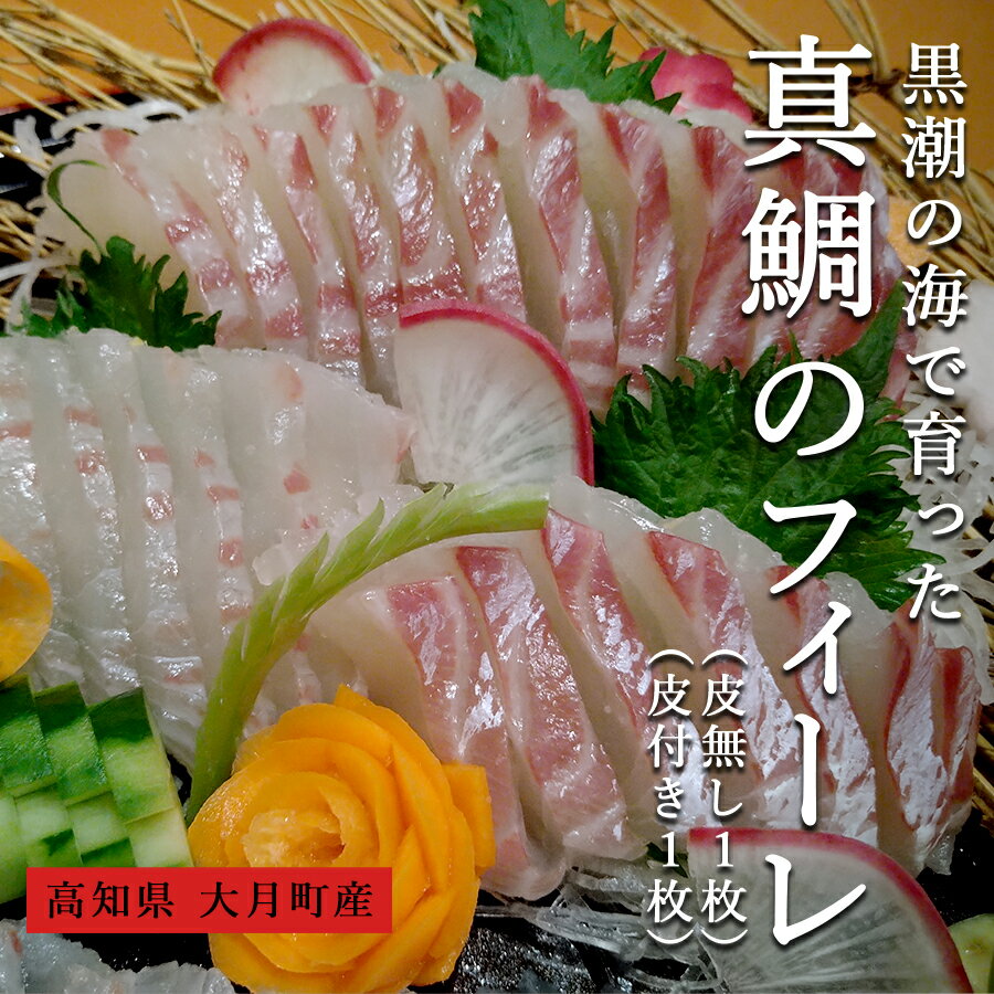 【ふるさと納税】【高知県 大月町産】 黒潮の海で育った真鯛のフィーレのサムネイル