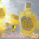 【ふるさと納税】【高知県 大月町産】ばんかんぜりー 6個