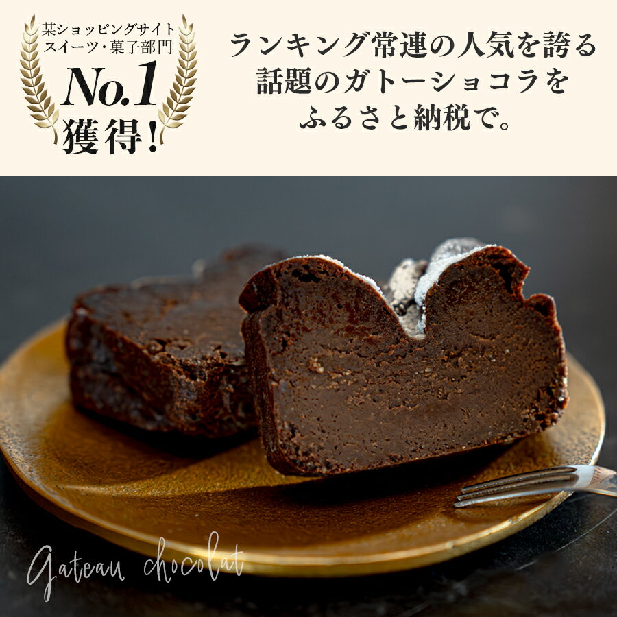 【ふるさと納税】濃厚 ガトーショコラ 1本 18cm 定期便 3回 なめらか 小麦粉不使用 高級感 しっとり スイーツ ご褒美 デザート ギフト お取り寄せ 贈答用 贈り物 子ども 人気 洋菓子 ケーキ チョコレート ベルギー クーベルチュール 高知県 大月町