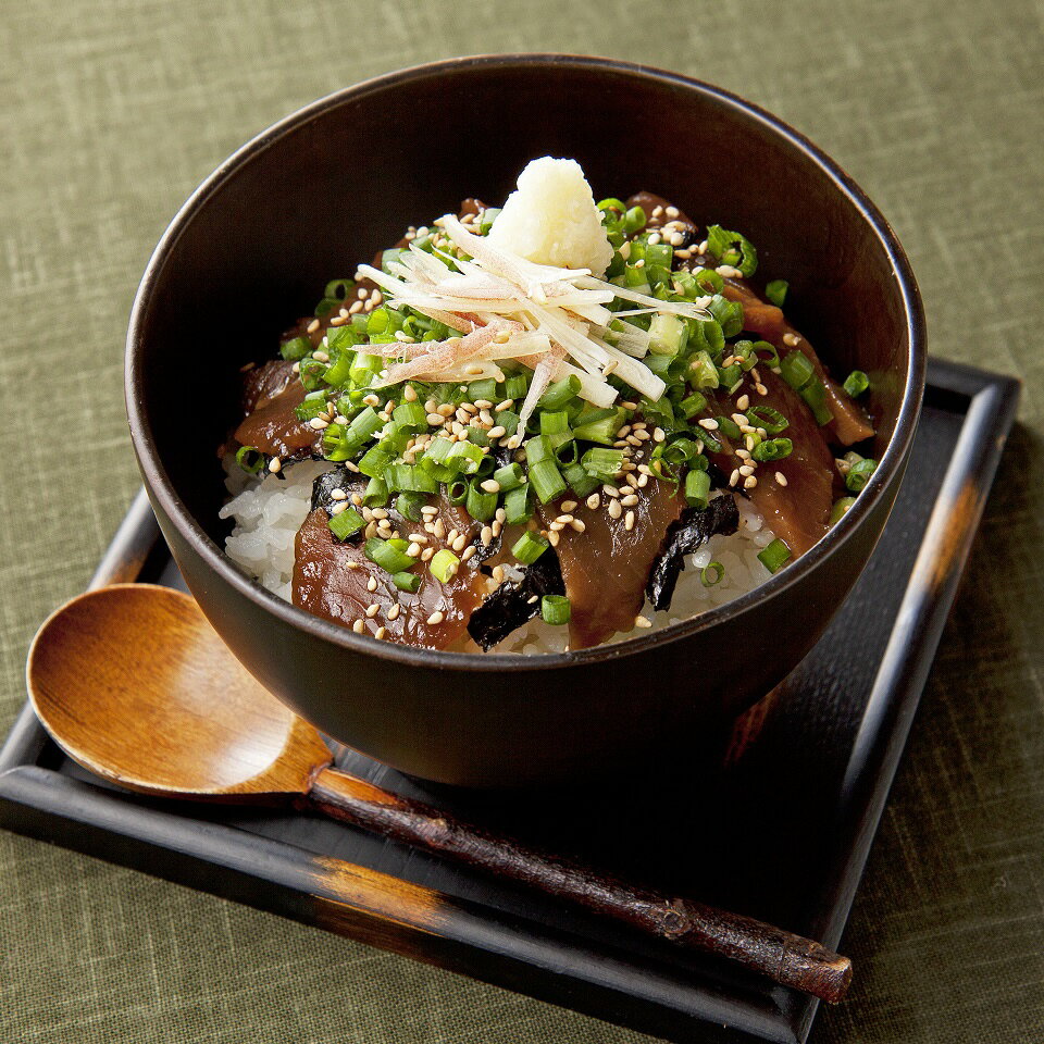 土佐近海一本釣りかつお漬け丼