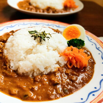 素材にこだわった！ なす キーマ カレー（ 黒潮町産 天日塩 使用） 5食 セット〔冷凍〕 スパイス ［1611］