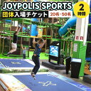 【ふるさと納税】JOYPOLIS SPORTS 団体チケット <選べる>20名様 または 50名様 大人・子供 共通 スポーツ 運動 室内 最新 アミューズメン...