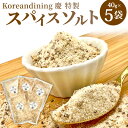 【ふるさと納税】スパイスソルト 合計約200g 40g×5袋 塩 調味料 スパイス ソルト 小袋 味付け ちょい足し 特製 送料無料