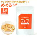 【ふるさと納税】からだのめぐりを考えた 妊活サプリ めぐる ー ルナ ー 1袋 ( 約1ヶ月分 ) 22.8g 60カプセル 妊活 妊娠 サプリ サプリメント ...