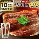 【ふるさと納税】 鰻天屋の九州産 うなぎ 蒲焼 約140g×2尾 セット 合計約280g 特製たれ・山椒付き 鰻 蒲焼き 冷凍 国産 送料無料 鹿児島、宮崎、熊...