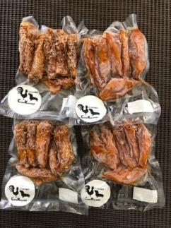 [福岡市発]冷たいからあげ特製甘辛味100g×2個、特製めんたい甘辛味100g×2個セット | 唐揚げ 冷凍 からあげ おかず お弁当 晩酌 おつまみ おやつ 贈り物 ギフト プレゼント 夜食 晩酌 ピクニック 家飲み つまみ 冷凍食品