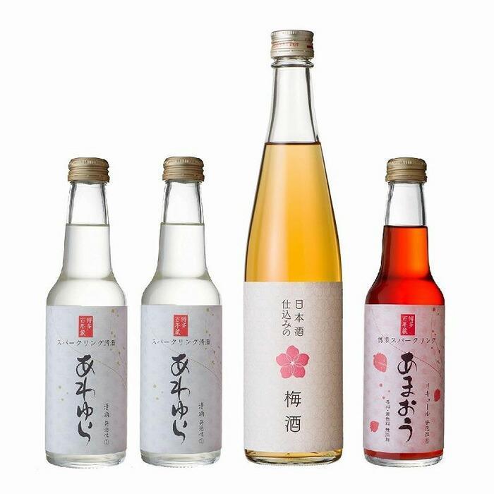 【ふるさと納税】石蔵酒造　博多のお酒・梅酒・リキュールセット