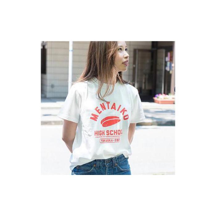 【ふるさと納税】MENTAIKO HIGH SCHOOL Tシャツ（めんたいこハイスクール）【サイズ選択可】 | 衣料 ファッション 人気 おすすめ 送料無料