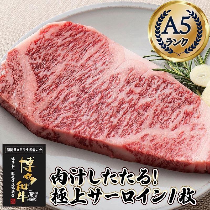 【ふるさと納税】肉汁したたる 極上 サーロインステー