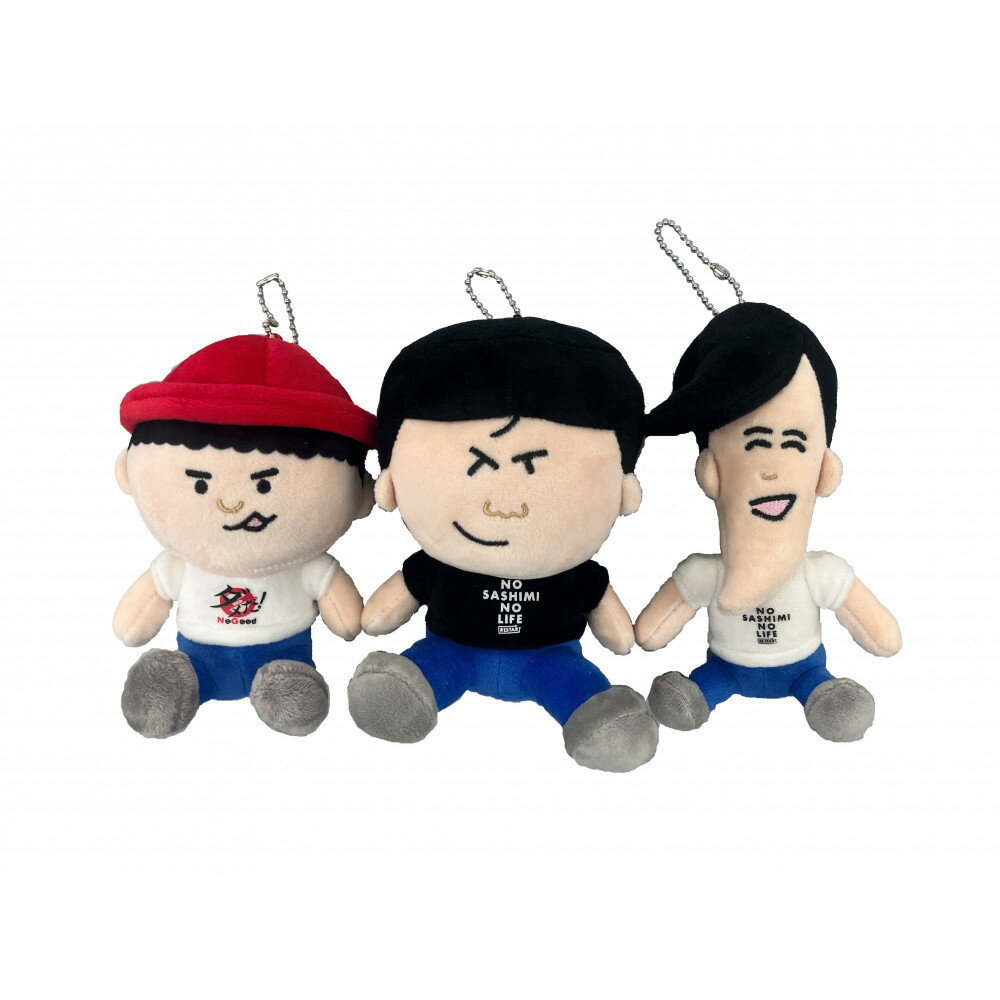 【ふるさと納税】【数量限定商品】ゴリパラ見聞録チェーンマスコット3種・ふるさと納税ステッカーセット