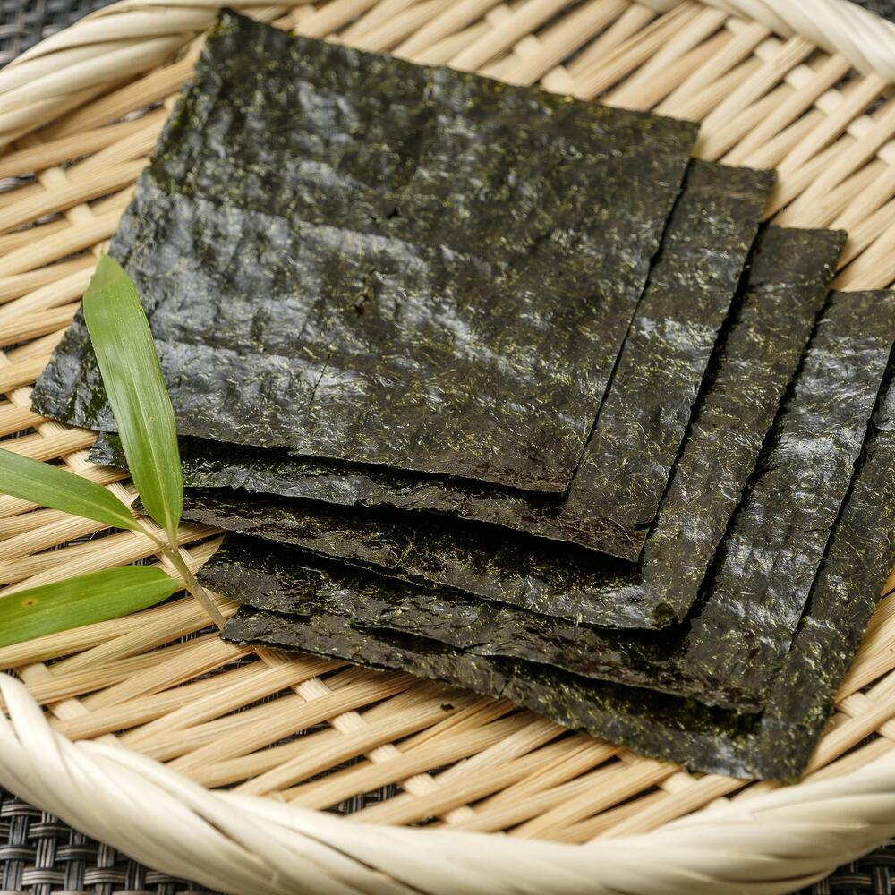 【ふるさと納税】有明海苔初摘み「焼き海苔」(半切り100枚times;2個)計200枚※写真はイメージです