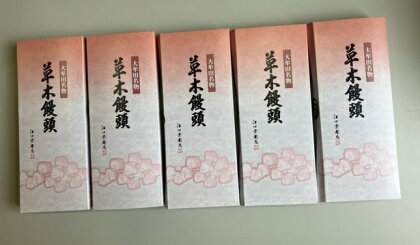 大牟田名物　江口栄商店　草木饅頭　50個入