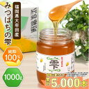 【ふるさと納税】坂井養蜂場 みつばちの雫 1000g【1111654】