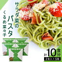 【ふるさと納税】価格改定 日本初 サラダ菜から生まれた サラダ菜 パスタ 生パスタ くるめ菜々子 2食 × 5箱 セット 麺 熟成生麺 ソース パスタソース サラダ菜パスタ オリジナルソース 飽きのこない お取り寄せ 福岡県 久留米市 送料無料