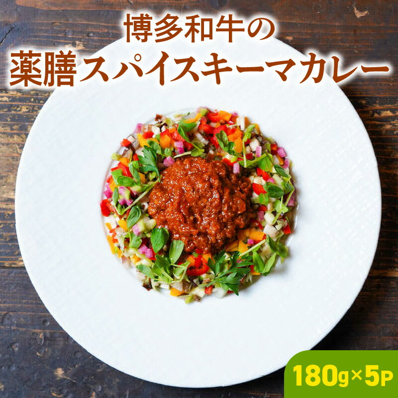 博多和牛の薬膳スパイスキーマカレー