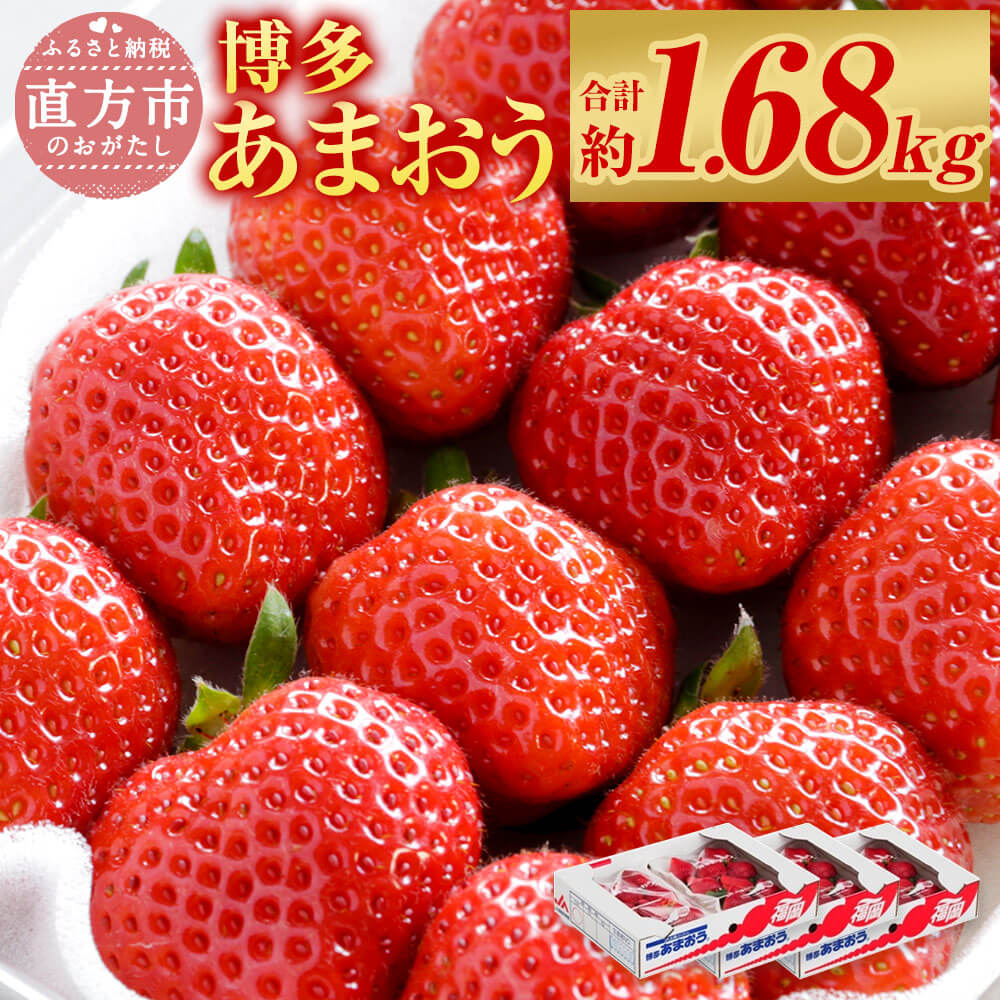 [予約]福岡県産 博多 あまおう 合計約1.68kg 約280g×6パック入り [2025年1月下旬〜3月下旬発送予定] いちご 苺 イチゴ 果物 フルーツ 福岡県産 九州産 国産 冷蔵 送料無料